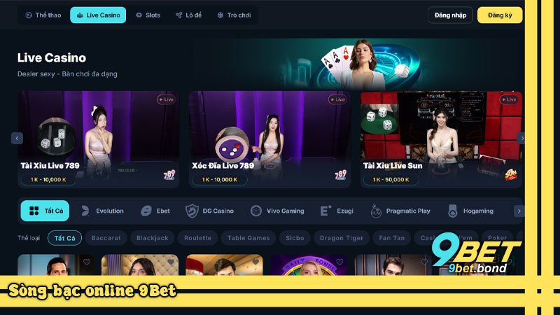 Sòng bạc online 9Bet